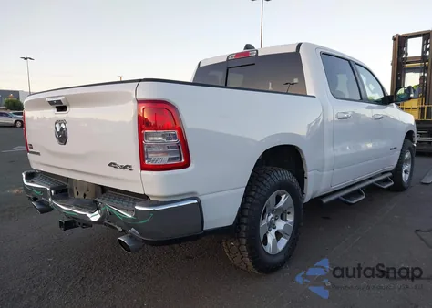 2019 Ram 1500 Big Horn/Lone Star 4X4 5'7 Box из США, поврежденный, VIN 1C6SRFFT3KN842203